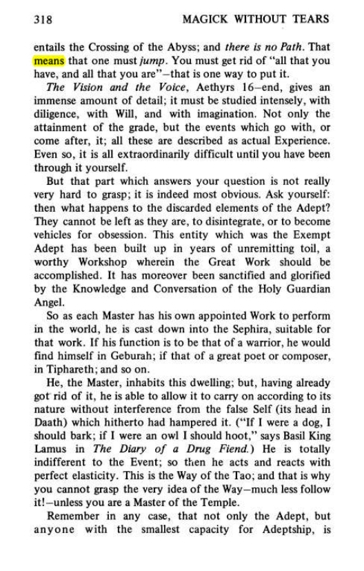 Original scan of Magick Without Tears, PDF page 351