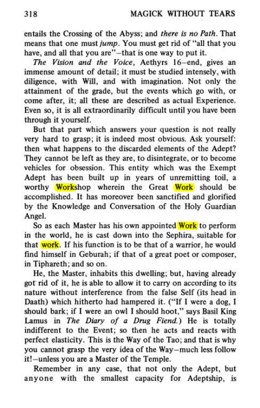 Original scan of Magick Without Tears, PDF page 351