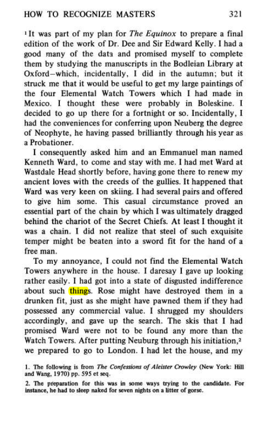 Original scan of Magick Without Tears, PDF page 354