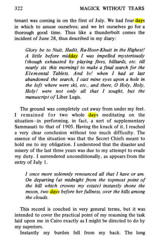 Original scan of Magick Without Tears, PDF page 355