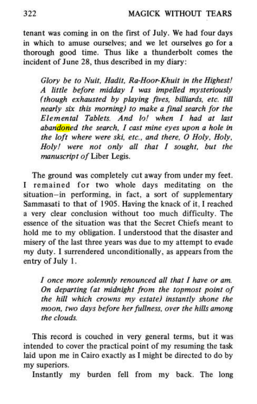 Original scan of Magick Without Tears, PDF page 355
