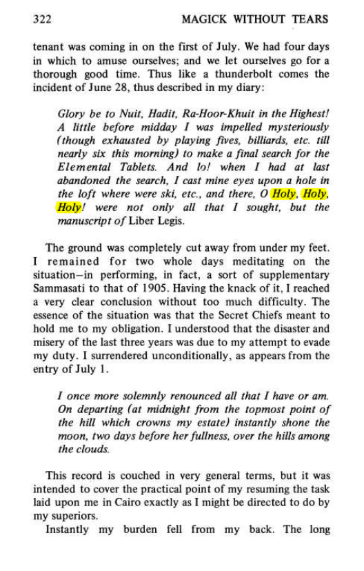 Original scan of Magick Without Tears, PDF page 355