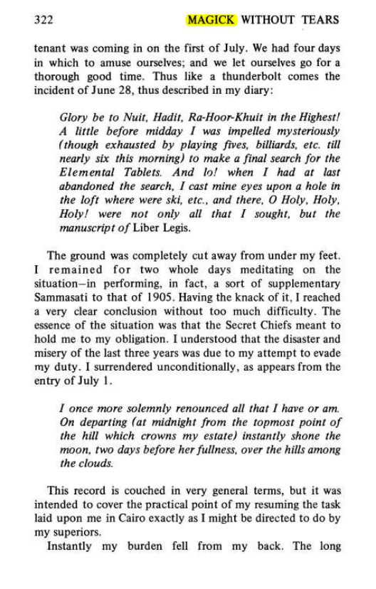 Original scan of Magick Without Tears, PDF page 355