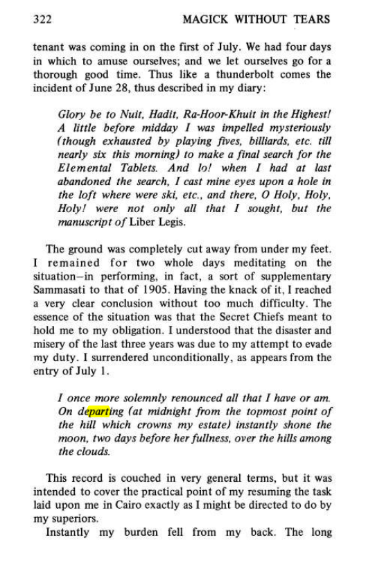 Original scan of Magick Without Tears, PDF page 355