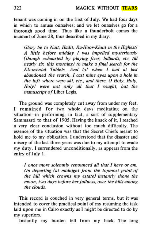 Original scan of Magick Without Tears, PDF page 355