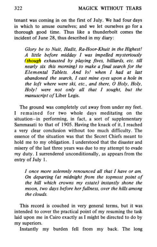 Original scan of Magick Without Tears, PDF page 355