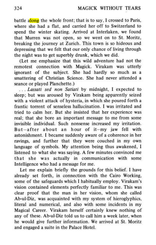 Original scan of Magick Without Tears, PDF page 357