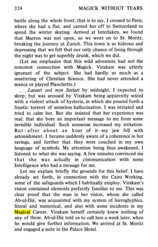 Original scan of Magick Without Tears, PDF page 357