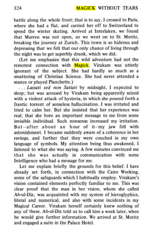 Original scan of Magick Without Tears, PDF page 357