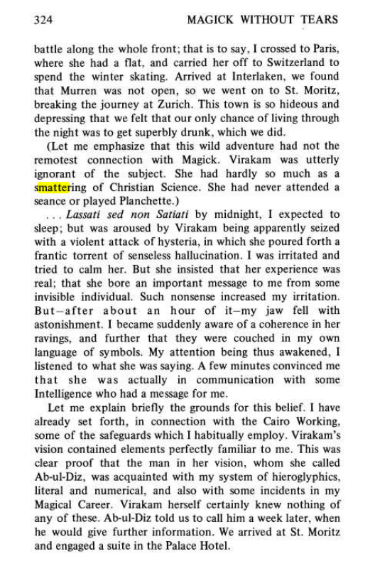 Original scan of Magick Without Tears, PDF page 357