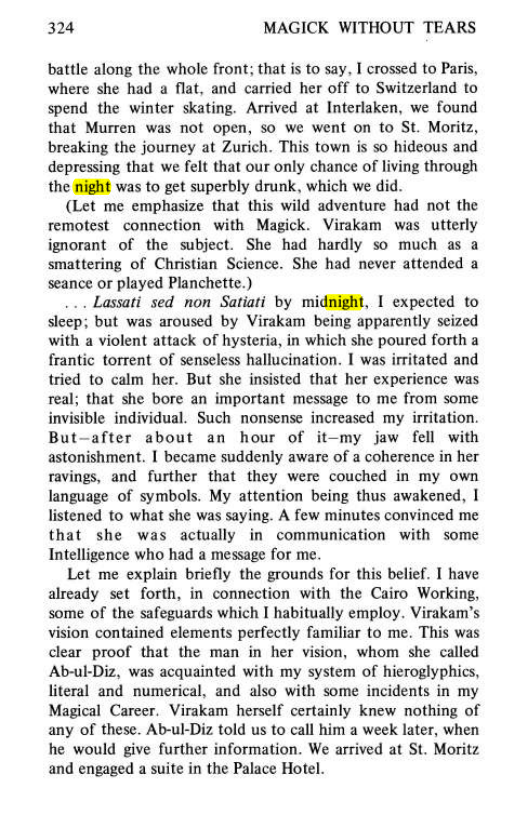 Original scan of Magick Without Tears, PDF page 357