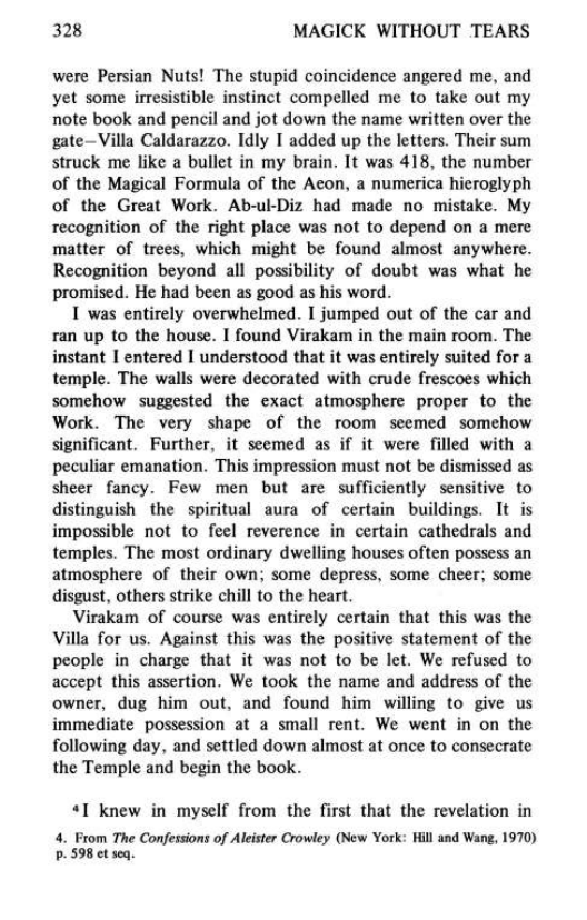 Original scan of Magick Without Tears, PDF page 361