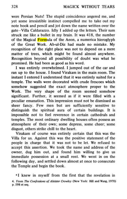 Original scan of Magick Without Tears, PDF page 361