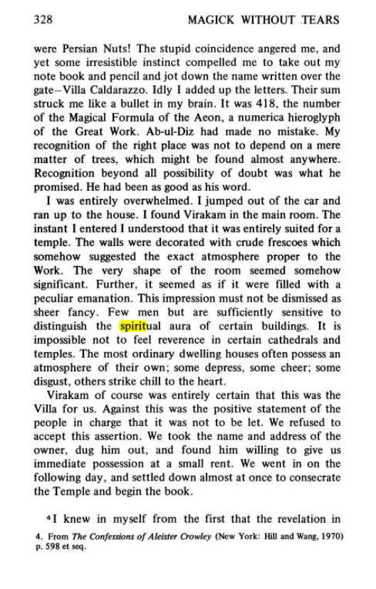 Original scan of Magick Without Tears, PDF page 361