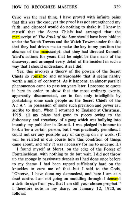 Original scan of Magick Without Tears, PDF page 362