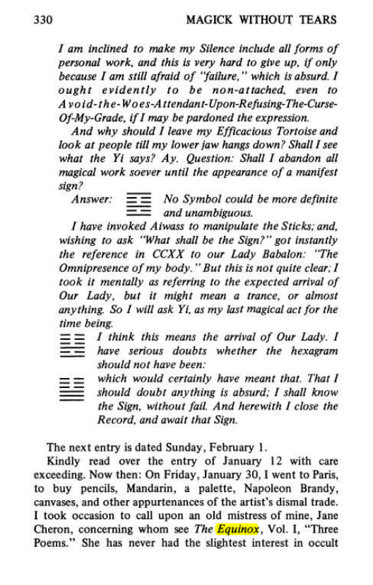 Original scan of Magick Without Tears, PDF page 363