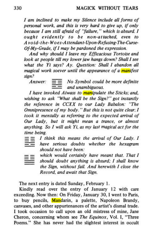 Original scan of Magick Without Tears, PDF page 363