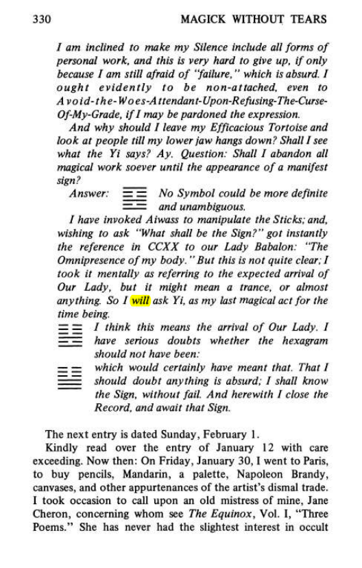 Original scan of Magick Without Tears, PDF page 363