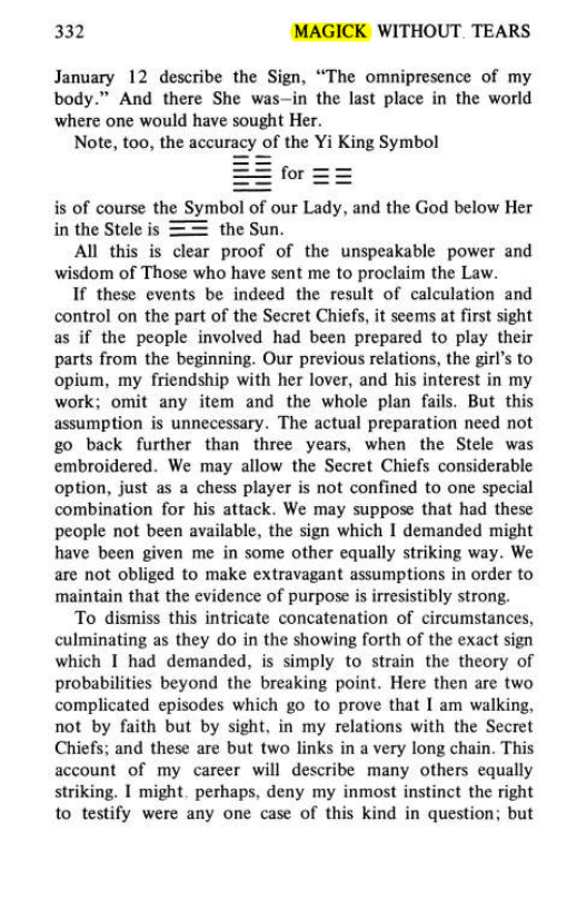 Original scan of Magick Without Tears, PDF page 365