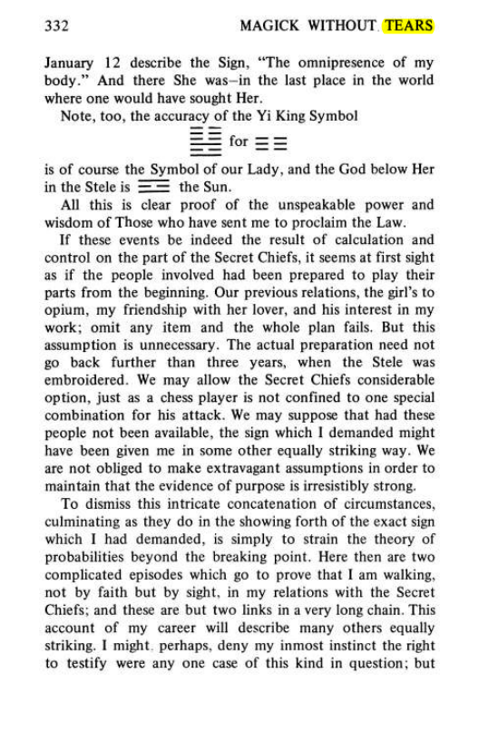 Original scan of Magick Without Tears, PDF page 365