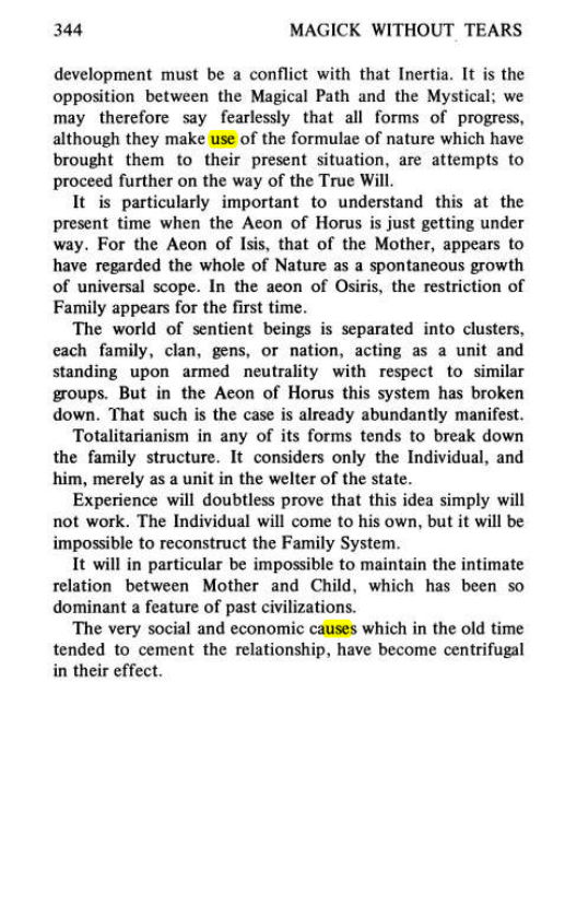 Original scan of Magick Without Tears, PDF page 377