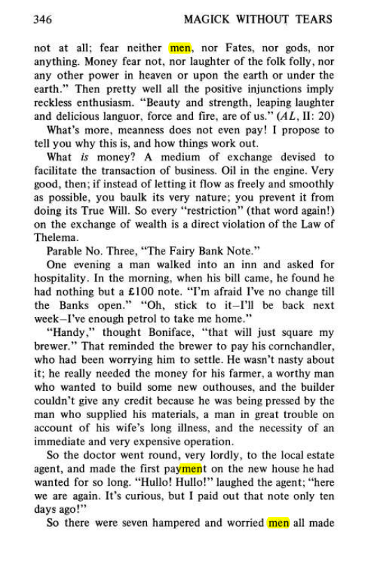 Original scan of Magick Without Tears, PDF page 379