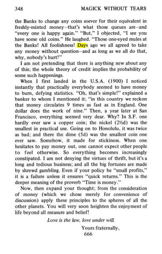 Original scan of Magick Without Tears, PDF page 381