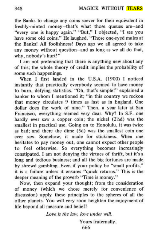 Original scan of Magick Without Tears, PDF page 381