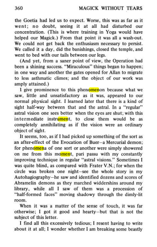 Original scan of Magick Without Tears, PDF page 393