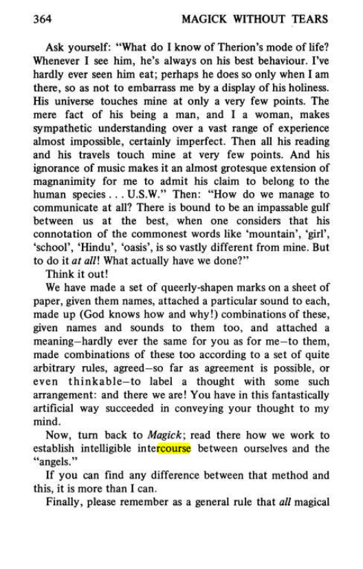 Original scan of Magick Without Tears, PDF page 397
