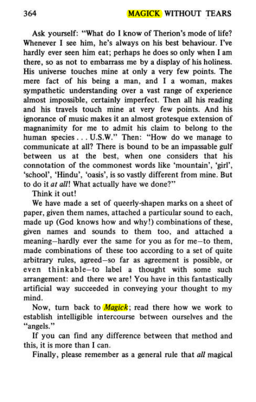 Original scan of Magick Without Tears, PDF page 397