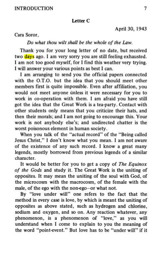 Original scan of Magick Without Tears, PDF page 40