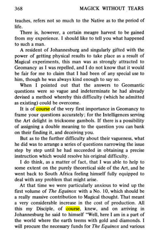 Original scan of Magick Without Tears, PDF page 401