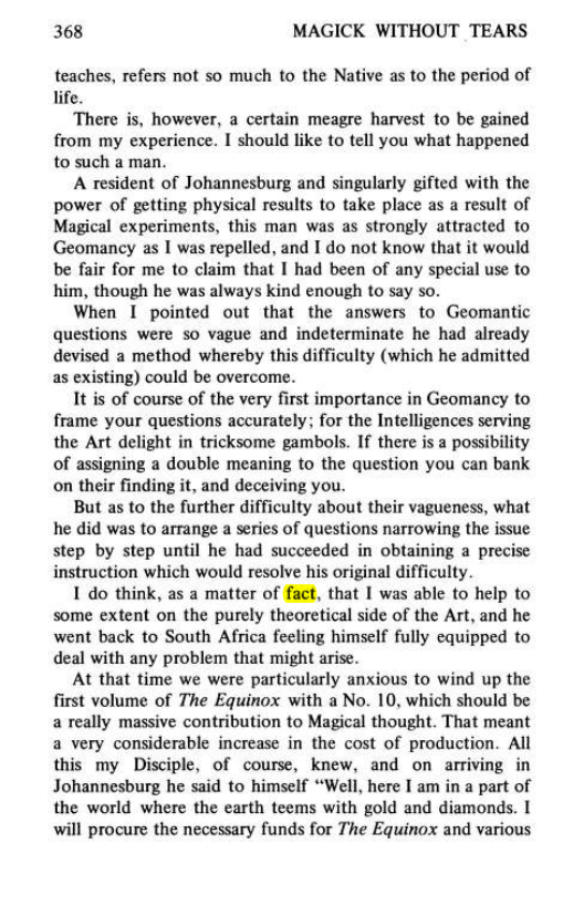 Original scan of Magick Without Tears, PDF page 401