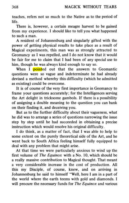 Original scan of Magick Without Tears, PDF page 401