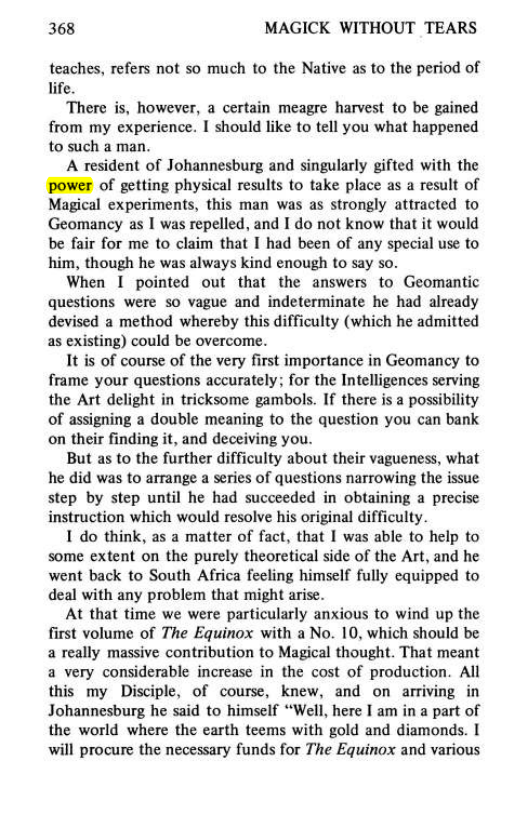Original scan of Magick Without Tears, PDF page 401