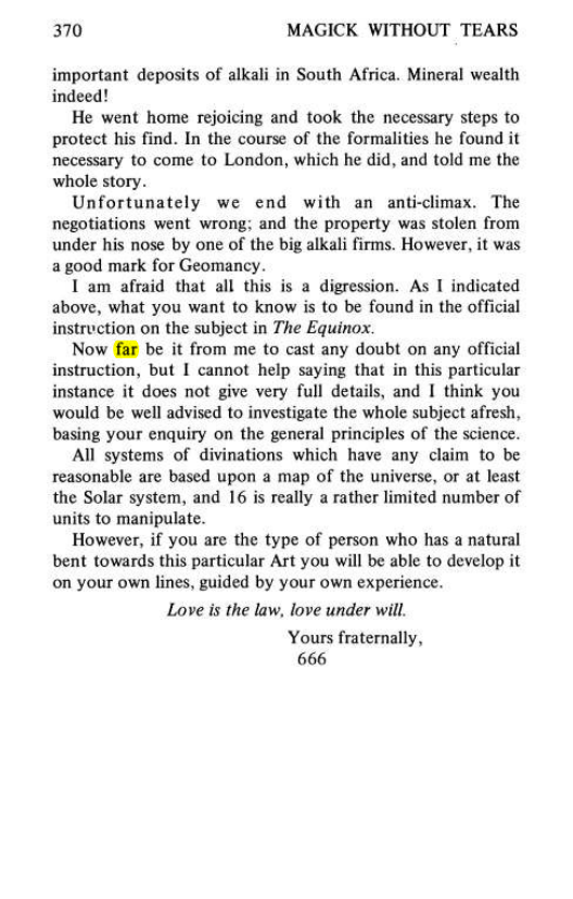 Original scan of Magick Without Tears, PDF page 403