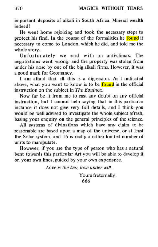 Original scan of Magick Without Tears, PDF page 403