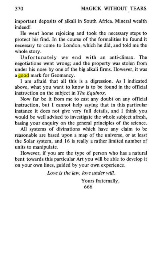 Original scan of Magick Without Tears, PDF page 403
