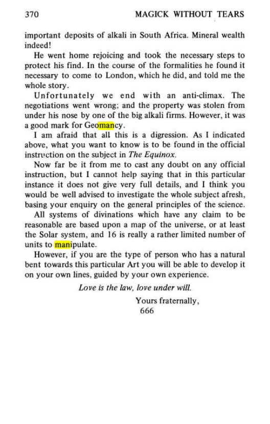 Original scan of Magick Without Tears, PDF page 403