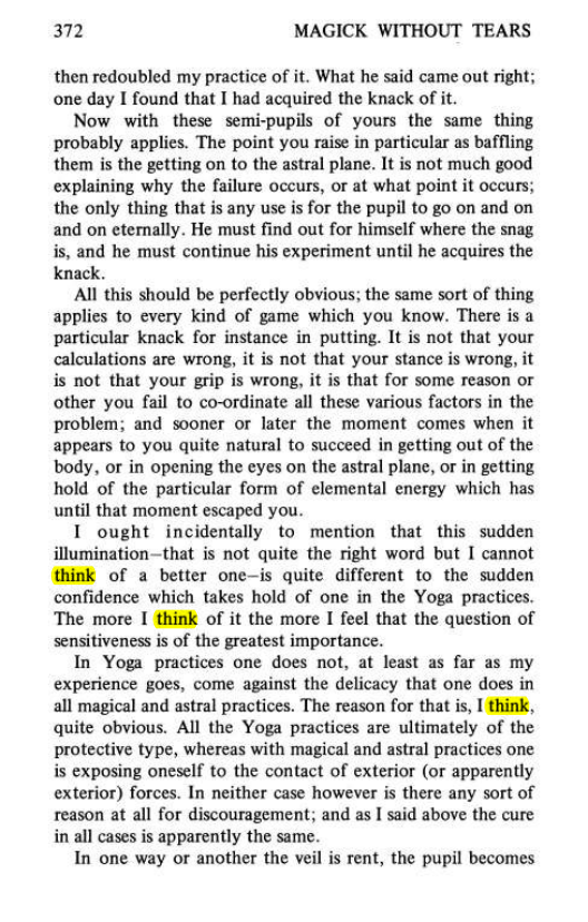 Original scan of Magick Without Tears, PDF page 405