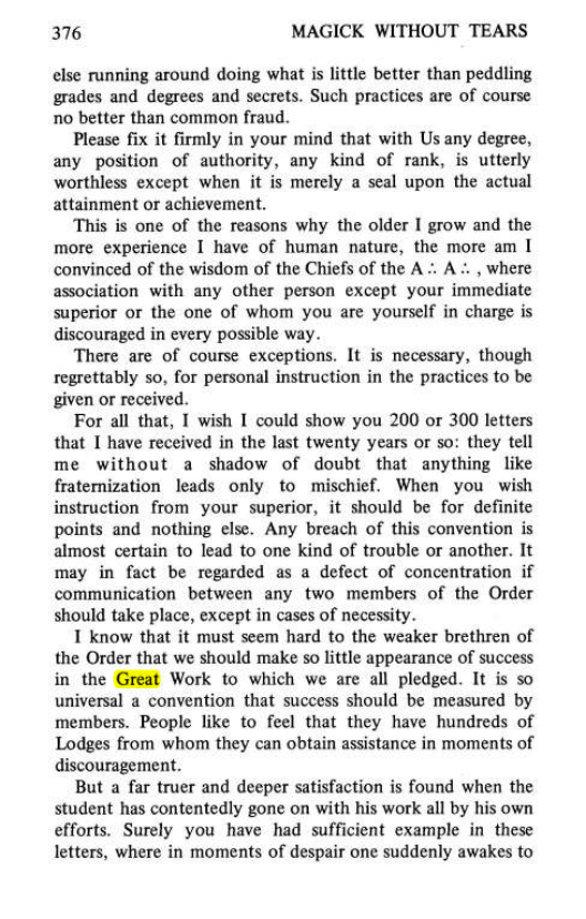 Original scan of Magick Without Tears, PDF page 409