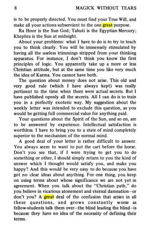 Original scan of Magick Without Tears, PDF page 41