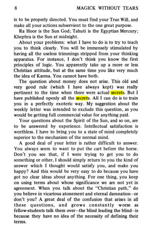 Original scan of Magick Without Tears, PDF page 41