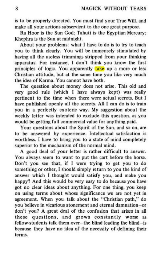 Original scan of Magick Without Tears, PDF page 41