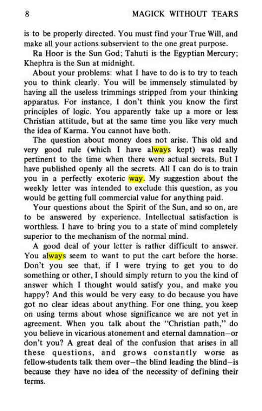 Original scan of Magick Without Tears, PDF page 41