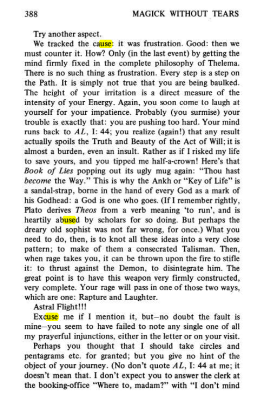 Original scan of Magick Without Tears, PDF page 421