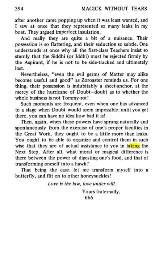Original scan of Magick Without Tears, PDF page 427