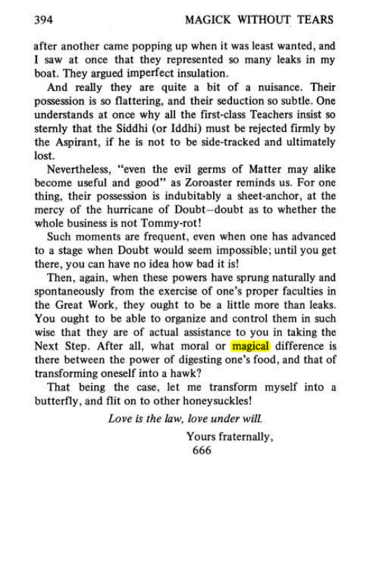 Original scan of Magick Without Tears, PDF page 427