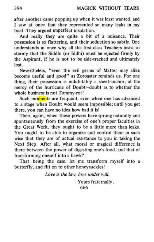 Original scan of Magick Without Tears, PDF page 427